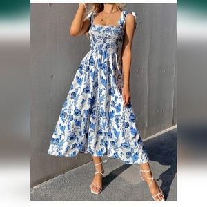 Boho floral dress size 4x